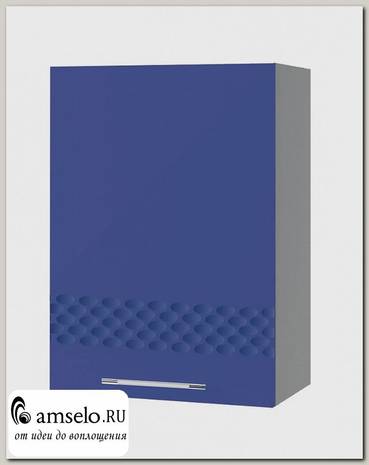 Шкаф 500 decorazione "Лакрима" (МДФ глянец) (Балтик)