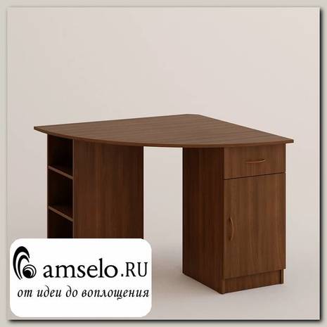 Стол компьютерный угловой simple "Ричи" (Орех)
