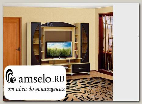 Гостиная 2,20 "Коломбо" (МДФ) (Дуб/Венге)