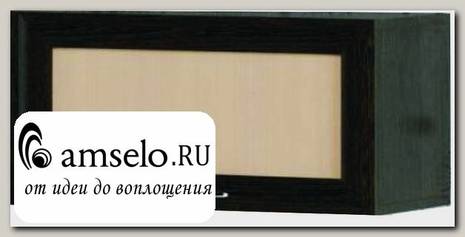 Шкаф 500 верхнее откр. "Мокко" (рамочный) (Венге/Бел.дуб)