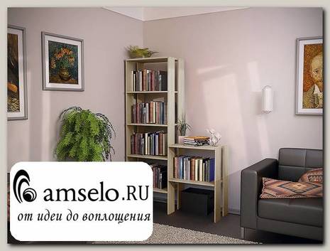 Стеллаж ergonomico "Коста" (Дуб)